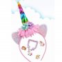 PERTINI Rajf za kosu Unicorn roze - slika 2