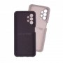SAMSUNG A13 CRNA+SIVA Silikon futrola 2in1 - slika 1