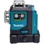 MAKITA Akumulatorski linijski laser SK700GD 3x360°; bez baterije i punjača (SK700GD) - zeleni zrak - slika 3