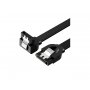 LINKOM Kabl SATA - SATA 0.4m pod uglom - slika 1