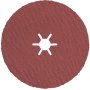 BOSCH Brusni fiber disk R781, 100 mm G60 pakovanje od 25 kom. - 2608621789 - slika 1