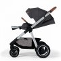 KINDERKRAFT Kolica 2u1 EVERYDAY DARK GREY - slika 3