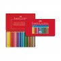 FABER-CASTELL Drvene bojice  Grip 1/36 met kutija 112435 - slika 1
