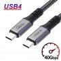 VELTEH USB kabl tip C 0.5m thunderbolt 3 KT-USB4.05M - slika 1