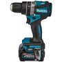MAKITA Akumulatorska vibraciona bušilica - odvrtač HP002GD201; 40V XGT; 2x2,5 Ah - slika 2