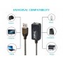 OSTALI USB produžni aktivni kabl 2.0 10m KT-USE-10M - slika 3