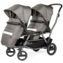 PEG PEREGO Kolica za Blizance Piroet CITY GREY - DUETTE - slika 1