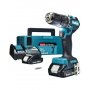 MAKITA Akumulatorska vibraciona bušilica-odvrtač DHP487RAJ, 18V, 2x2,0 Ah - slika 1