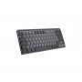 LOGITECH MX Mechanical Mini Minimalistic Wireless tastatura Graphite US - slika 2