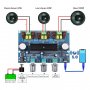 ELEMENTA Ugradno stereo pojačalo 2x50W+100W ZK-X302 - slika 4