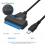 VELTEH USB C na Sata 22 pin Napojni Kabl NKC-K022 - slika 1