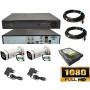 GMB 01 Set kamera za video nadzor 500gb HDD 2 x ac91, 2x po 5m kabla - slika 1