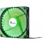 INTER TECH Argus L-12025 LED 120mm zeleni ventilator - slika 1