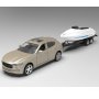 PERTINI Metalni auto sa prikolicom  1: 43 - slika 2