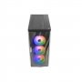 ANTEC DF700 Flux Midi Tower/ATX/m-ATX/m-ITX/Gaming/kaljeno staklo/crna - slika 3