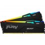 KINGSTON DIMM DDR5 32GB 2x16GB kit 5600MT/s Fury Beast RGB EXPO KF556C36BBEAK2-32 - slika 2