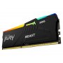KINGSTON DIMM DDR5 32GB 2x16GB kit 5600MT/s Fury Beast RGB EXPO KF556C36BBEAK2-32 - slika 4
