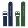 JUST IN CASE Zamenske narukvice 2u1 za pametne satove 22mm Blue-Green - slika 1