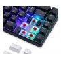 MOTOSPEED CK67 RGB mehanička tastatura crna - crveni prekidač - slika 3