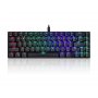 MOTOSPEED CK67 RGB mehanička tastatura crna - crveni prekidač - slika 1