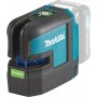 MAKITA SK106GDZ Laser sa ukrštenim linijama - zeleni, bez baterije i punjača - slika 1