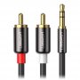 UGREEN Aux na 2RCA kabl 3m  AV102 - slika 1