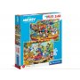 CLEMENTONI Puzzle 2 x 60 mickey and friends - slika 1