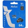 NETAC Micro SDXC, 64GB, P500 Standard (NT02P500STN-064G-S) - slika 1