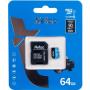 NETAC Micro SDXC, 64GB, P500 Standard + SD adapter (NT02P500STN-064G-R) - slika 1