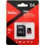NETAC Micro SDXC, 64GB, P500 Extreme Pro + SD adapter (NT02P500PRO-064G-R) - slika 1