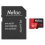 NETAC Micro SDXC, 128GB, P500 Extreme Pro + SD adapter (NT02P500PRO-128G-R) - slika 1