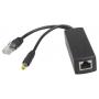 GEMBIRD POE-INJ-4812 Extender 48V POE spiter kabl(RJ45 input 44V-57V) output 12V/1-2A 100m - slika 1