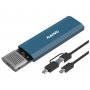 MAIWO K1690 Externo Kućište USB-C 3.1 na M.2 NVMe/SATA aluminium - slika 1