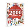 DEXY CO 2000 novogodišnjih nalepnica - ledena praznična zabava - slika 1