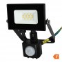 COMMEL LED Reflektor Senzor 10W 4000K, 800lm 30kh, Crni - slika 1