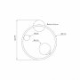VESTA 555 Zidna lampa 1*G9 Mesing - slika 2