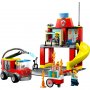 LEGO Vatrogasna stanica i vatrogasno vozilo 60375 - slika 2