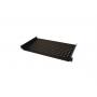 MIRSAN Polica fiksna 600mm rack kačenje na 4 tačke Mirsan 19/1U crna MR.SBR60.01 - slika 1