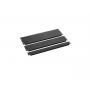 MIRSAN Blank Panel 19/2U Mirsan metalni Crni MR.PKS2U.01 - slika 1