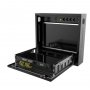 MIRSAN 2U/19 rek orman nazidni za video nadzor Mirsan DVR02U580550200.M 580mmx200mmx550mm crni - slika 2