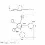 VESTA 367 Plafonska svetiljka LED 40W 3000K CRNA - slika 2