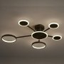 VESTA 367 Plafonska svetiljka LED 40W 3000K CRNA - slika 1