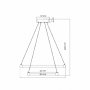 VESTA 570 Luster 45W 3000K MESING - slika 2