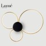 VESTA 564 Luster 38W 3000K CRNA/MESING - slika 1