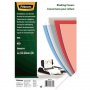 FELLOWES Folija za koričenje 5377201 PVC A4 200mic crvena - slika 1