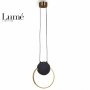 VESTA 562 Visilica 12W 3000K CRNA/MESING - slika 1