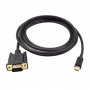 KETTZ Mini DP M. na VGA M. Kabl 1080p MDP2VGA 1.8m - slika 1