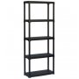 CRAFTER POLICA PLASTIČNA TSIVA 176X70X30 CM 5 NIVOA - slika 1