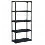 CRAFTER POLICA PLASTIČNA TSIVA 176X90X40 CM 5 NIVOA - slika 1