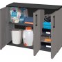 CRAFTER ORMAN PLASTIČNI TAMNOSIVI 84X102X37CM E101/B - slika 2